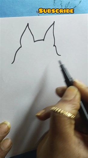 #fox #easydrawing #sketch #drawingtutorial #explore #viral #ytshorts