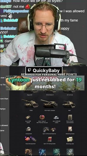 I Don’t Wanna Expose Myself to Under 18 😳 feat Quickybaby [World of Tanks]