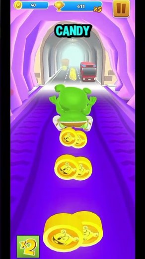 Gummy Bear Runner Gameplay | Fun & Crazy Endless Running Game for Kids! 🏃🍬 Duniya Ki Baatain 360
