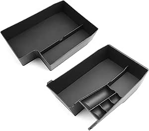 YEE PIN 2025 Subaru Outback Center Console Organizer for Subaru 2025 Outback Console Storage Tray for Subaru Outback 2025 Accessories 2020 2021 2022 2023 2024 2025 Subaru Legacy Organizer Double