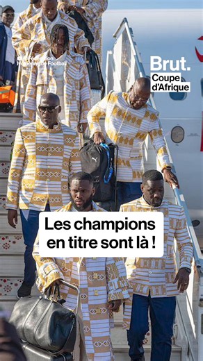 🇨🇮Les Éléphants de Côte d'Ivoire arrivent avec style au Maroc pour la CAN 2025 !🐘 🏆#CAN2025 | Brut Afrique