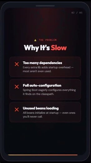 🐢 Fix Slow Spring Boot Startup in Minutes ⚡ | Boost Performance Fast 🚀