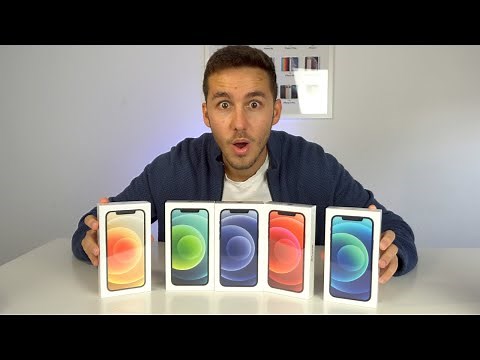 iPhone 12, UNBOXING of all COLORS 🔥