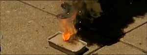 Copper Thermite Explodes And Smolders Successfully