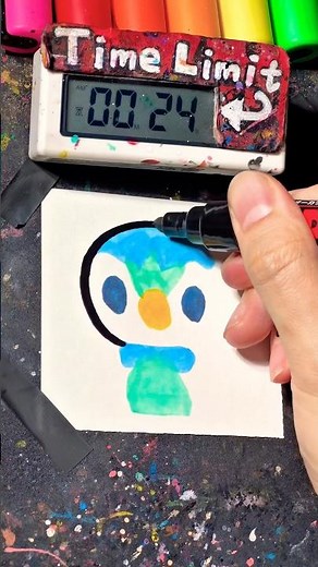 Drawing Piplup (Sprunki) 50Sec