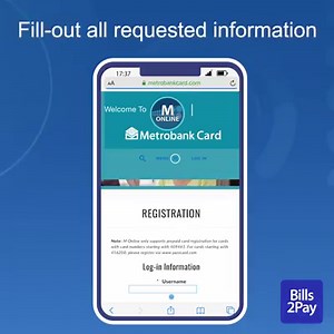 Handle your bills with ease and keep track of your monthly utilities with Metrobank's Bills2Pay. Your Metrobank credit card will be used to automatically pay your utility bills every month whenever they are due. Register now to automate your bills payment: https://metrobankcard.com/cardsservices/bills-2-pay | Metrobank Card