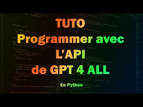 👀 TUTO : comment utiliser l'api GRATUITE de CHAT GPT4 all avec Python 👀