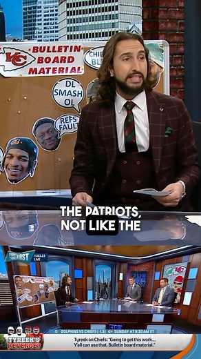 11K views · 322 reactions | Tyreek Hill has officially been added to the ‘Chiefs Bulletin Board Material’ Bulletin Board  | First Things First on FS1 | Facebook