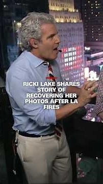 Ricki Lake shares incredible story of recovering family photos after LA fires