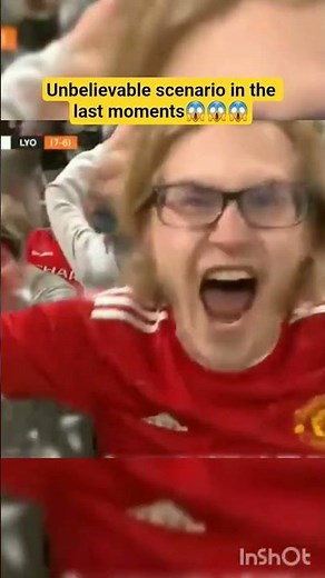 Manchester United vs. Olympique Lyonnais | Exciting Scenario in the Last Goals | Europa League