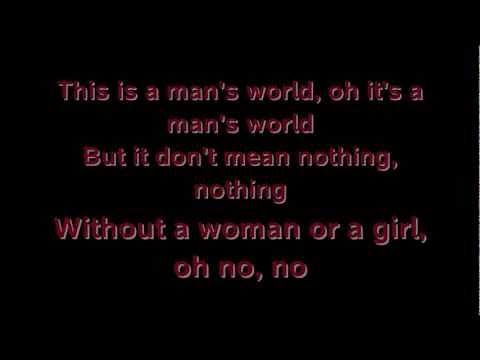Seal - It's A Man's Man's Man's World - Lyrics HQ/HD