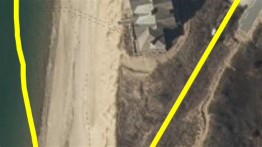 Watch erosion take 5 Cape Cod homes closer to the ocean as time rolls on