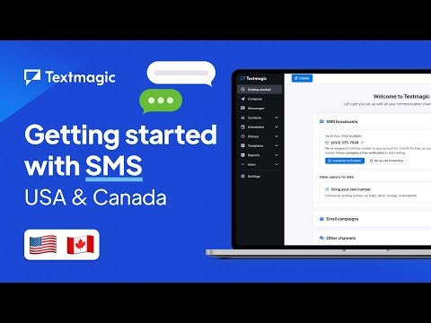 Getting started with SMS (US & CA) - Textmagic