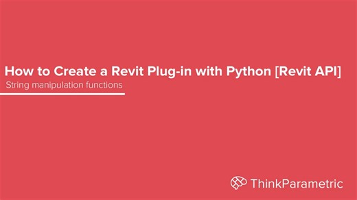 10-String manipulation functions - ThinkParametric