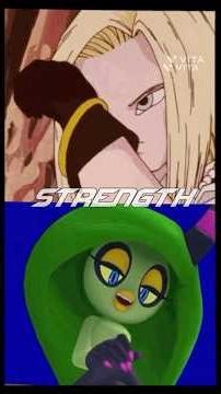 Android 18 vs Zeena #dragoball #sonicthehedgehog