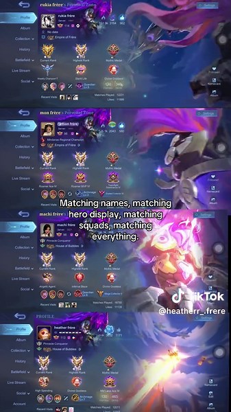 MLBB Matching Names and Squads for Best Gameplay