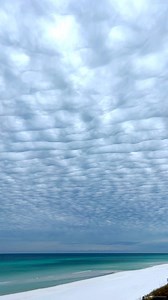 Crazy clouds over the beach in the Panhandle! #floridavacation #floridasnow #florida #floridapanhandle #30A #30aflorida #destinflorida #pensacolabeach | Florida Trippers