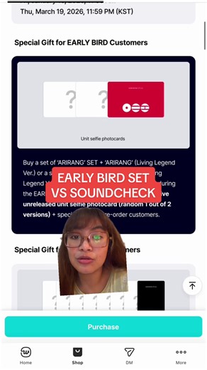 Early Bird Set vs Soundcheck: BTS Album Comparison