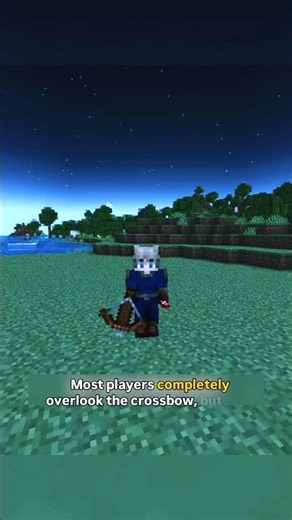 Minecraft's Most OP Crossbow Build 🤯 #minecraft