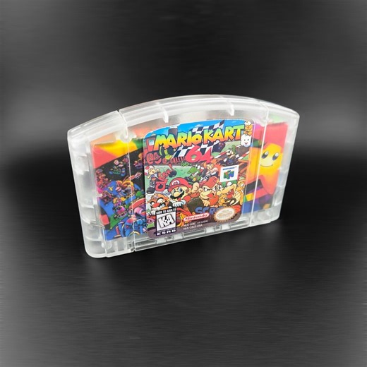 Custom Mario Kart 64 Replacement N64 Cartridge DIY Repair Kit - Etsy