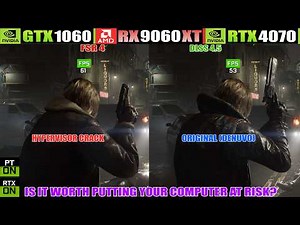 Resident Evil Requiem(Hypervisor Crack vs Normal Version) ~ The Ultimate Performance Comparison Test