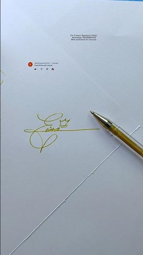 Signature with crown | Sign your name | #signature