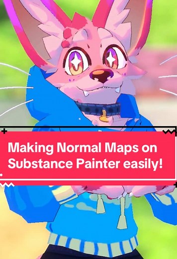 Create Normal Maps Easily with Substance Painter