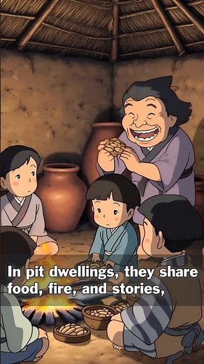 【History ①】1 Minute of Japanese History : Life in the Jomon Era #shorts