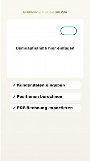 Rechnungsprogramm für Handwerker | Professionelle Rechnungen in wenigen Minuten