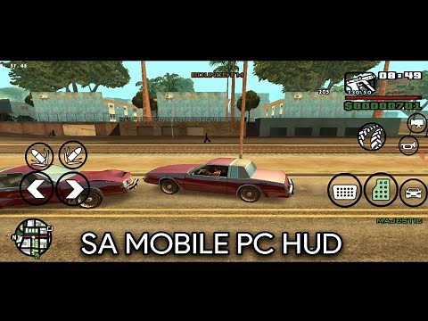 SA MOBILE PC HUD - GTA SA MOBILE AML PLUGIN
