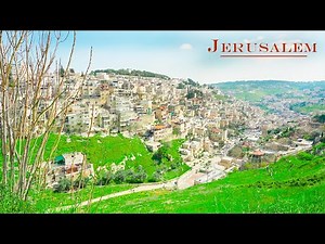 Relaxing Music. JERUSALEM. Bustle of The City