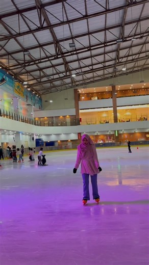 Ice Skating Fun at AEON JGC Jakarta