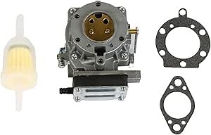Carburetor Fits for Briggs and Stratton 42E707 Model 19.5 HP Type 2631-E1 Code 97100758