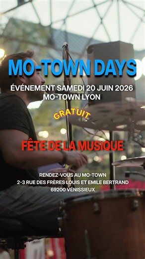 Fête de la Musique à MO-TOWN — Rock All Day | Samedi 20 juin
