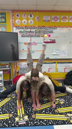 Their biggest cheerleaders!! #teachers #teacher #elementary #explore #teaching #explorepage #teach