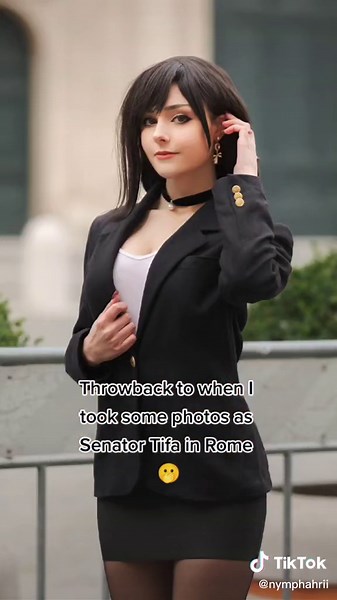 Senator Tifa - Italian Senate Photoshoot in Rome 🫢