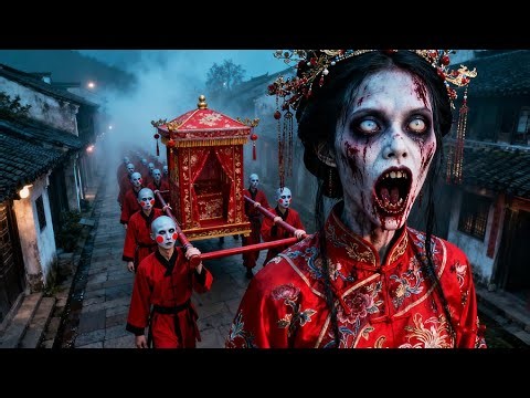 A suspenseful movie! The bride turns into a zombie in the middle of the night!