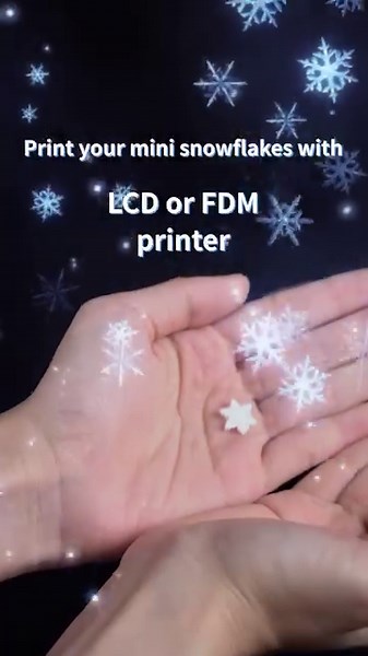 🔥 Get ready for the #Snowy14K printing extravaganza with the brand-new Anycubic Photon Mono M5s PRO! 🌨️ Print your own mini snowflakes using an LCD or FDM printer, and you might just win the amazing new printer. 🔥 🎵 Exclusive to TikTok, join the fun at https://www.tiktok.com/@anycubic 🎵 🙌 Event runs from Jan. 3rd to Feb. 1st, 2024. Don't miss out on your chance to win! Learn more: https://bit.ly/3TS8g7G #anycubic #photonmonom5spro #giveaways #3dprinter #3dprinted #3dprinting #snowflakes #d