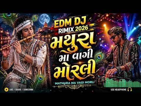 મથુરા માં વાગી મોરલી | Mathura Ma Vagi Morli | DJ Remix 2026 | Krishna Bhajan | Music - N.C. Patel