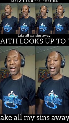 My faith looks up to thee 🙏🙏🙏 #acapella #music #harmony #faith #christianhymns