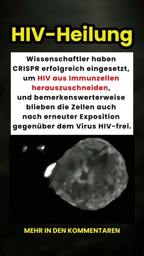 CRISPR: Das Gen-Werkzeug, das HIV heilen könnte! 🧬🔬