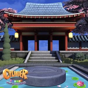 Sun Temple Environment - Cylinder: Puzzles Returned