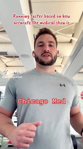 Running faster based on how accurate the medical show is #medical #tvshows #drama #thepitt #healthcare