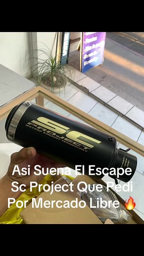 Sonido del Escape Sc Project Pedido en Mercado Libre