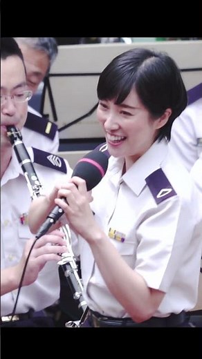 陸上自衛隊 中央音楽隊「東京ブギウギ」2 歌 鶫真衣 木曜コンサート #shorts