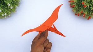 How To Make Origami Pterodactyl Easy | Handmade Paper Toy Birds | Making Paper Dragon Bird