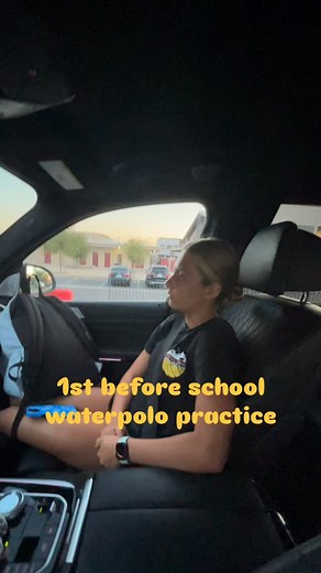 Can’t believe my mini me is a freshman and playing water polo! Like me she also has PE first period and they’re starting with swimming lol! This girl is amazing and strong and she can’t tell me I don’t understand her life 😂 because I lived this exact experience as a freshman many moons ago! | Sonya Strombeck