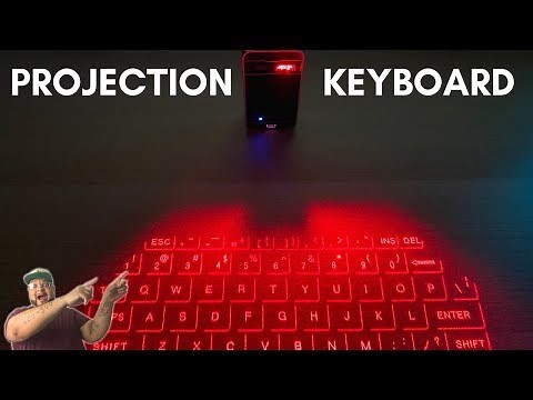 Wireless Laser Projection Virtual Keyboard