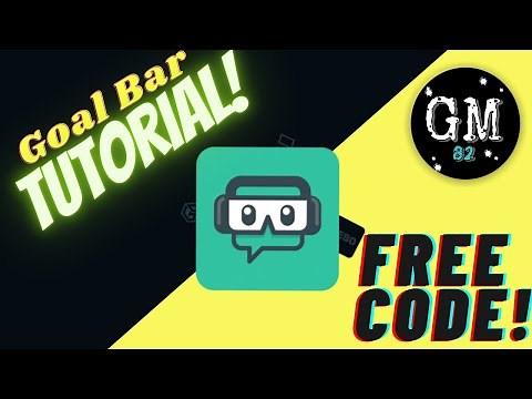 How to make a CUSTOM goal bar in StreamLabs