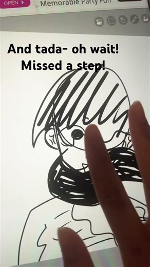 Missed a step! (Sorry for not posting) // #art #npc #sigma